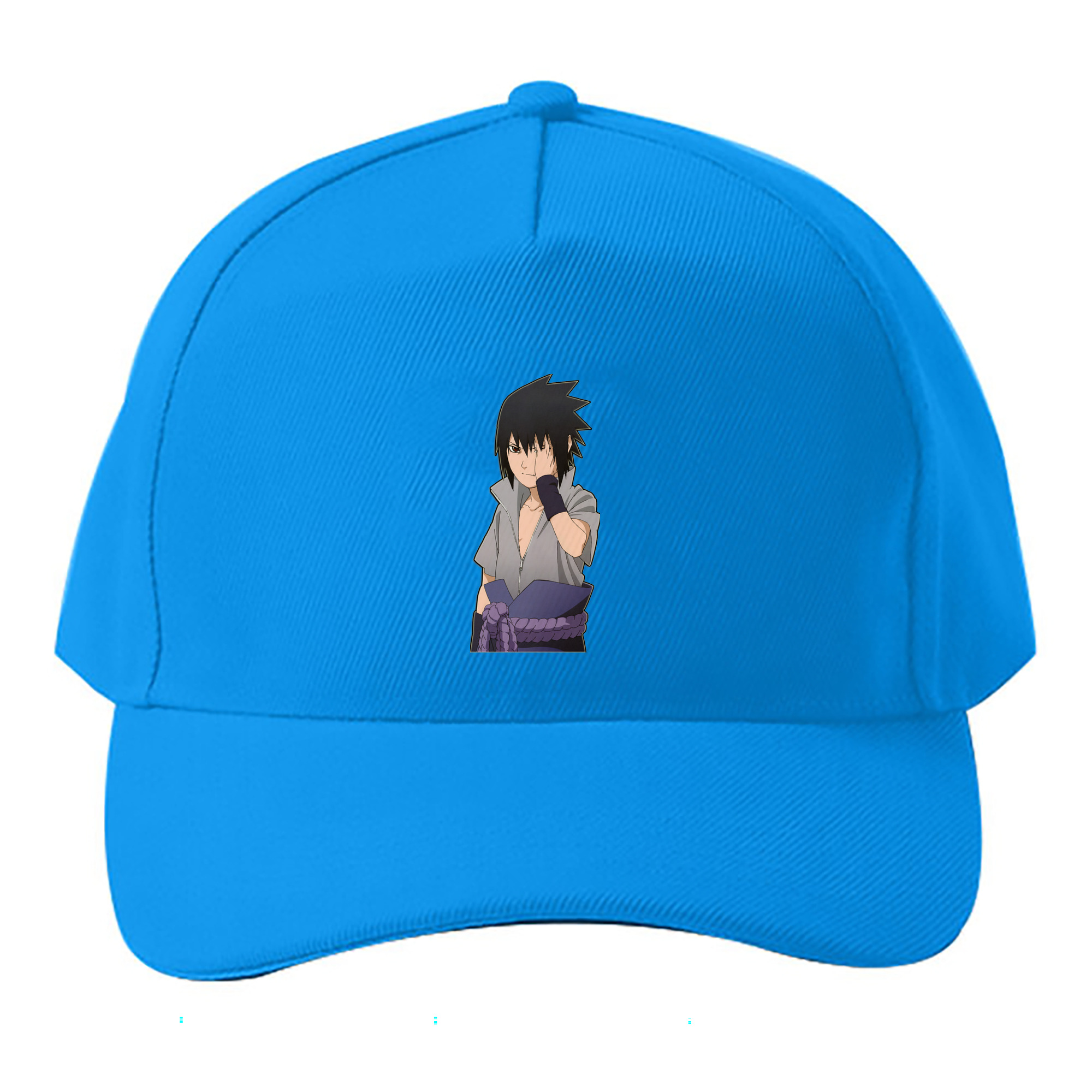 （画像用） NARUTO -ナルト- うちは サスケ Uchiha Sasuke ベースボールキャップ 綿100％ 男女兼用 帽子 スポーツ